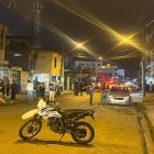 Indagación. En la escena del delito se encontraron casquillos y armas.