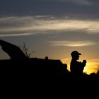 Fotografía de archivo de un soldado ucraniano.