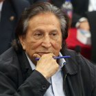 El expresidente de Perú, Alejandro Toledo, asistió a la lectura de su sentencia este lunes 21 de octubre de 2024 en Lima.