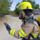 na aparente fuga de químicos, en una empresa ubicada en el Km. 43 de la vía a la Costa