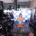 La presidenta de la Asamblea, Viviana Veloz, durante la presentación de su informe este 22 de octubre de 2024.