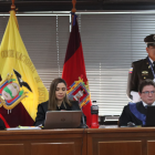 Audiencia de juzgamiento en contra de 21 de los 30 procesados que fueron llamados a juicio por el delito de delincuencia organizada.