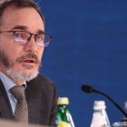 Pierre-Olivier Gourinchas, economista jefe del Fondo Monetario Internacional, en la presentación del estudio.