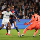 PSG jugado ante el PSV de Países Bajos por la Champions.