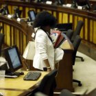 Paola Cabezas, la interpelante de la ministra Mónica Palencia, tras la votación que no consiguió el apoyo para censurar a la secretaria de Estado