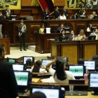 30 asambleístas de la bancada de Acción Democrática Nacional votaron en contra del juicio político de la ministra Palencia; uno se abstuvo.