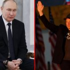 Elon Musk y Vladimir Putin.