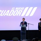 Los presidenciables cuestionan el manejo de Daniel Noboa ante la crisis.