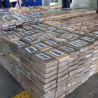 Droga incautada en puerto español de Algeciras.