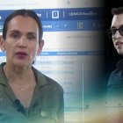 Ilustración para graficar artículo sobre la ministra Inés Manzano y el presidente Daniel Noboa