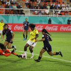 Jaslyn Valverde (c) lleva marcados dos goles con la Tricolor en la Copa del Mundo. Será la encargada de comandar la ofensiva en el exigente encuentro ante España.