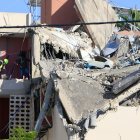 Edificio bombardeado en Sidón.