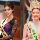 Miss Grand Myanmar, Thae Su Nyein, fue vista llorando descalza en su hotel tras quedar en el tercer lugar del certámen.