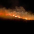 Un incendio forestal se registró desde la madrugada de este 29 de octubre en la hacienda Guaytara, sector del Antisana, en Quito.