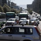 Congestión. El redondel El Ciclista es considerado como punto conflictivo
