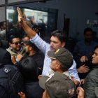 Jan Topic encabezó un plan el pasado martes 29 de octubre del 2024 en los exteriores del TCE.