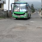 Baches. El mal estado de las vías en Collaquí y La Morita genera malestar.