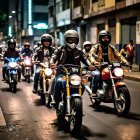 Imagen referencial de motociclistas.