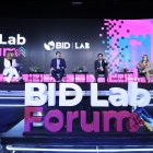 AME3368. BUENOS AIRES (ARGENTINA), 31/10/2024.- La vicepresidenta de Países BID desde septiembre de 2023, Anabel González, el economista y autor argentino Eduardo Levy Yeyati, profesor de la Universidad Torcuato Di Tella; Marcos Ayerra, secretario de la Pequeña y Mediana Empresa, Emprendedores y Economía del Conocimiento, y Raquel Jorge Ricart, líder de proyecto sobre el futuro de internet European University Institute, participan en la primera jornada del BID Latam Forum este jueves, en Buenos Aires (Argentina). Ante la expansión de tecnologías disruptivas, como la inteligencia artificial (IA) o la web 3, expertos propusieron este jueves en la apertura del BID Lab Forum que Latinoamérica se convierta en un "sandbox" (escenario de pruebas) para armonizar políticas, atraer inversiones y reducir brechas, así como avanzar en la regulación. EFE/ Juan Ignacio Roncoroni