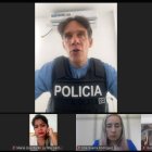 El candidato presidencial Pedro Granja atendió a la prensa de forma telemática.