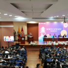 Autoridades asistieron a una misa de Acción de Gracias este domingo 3 de noviembre para rendir homenaje a la ciudad de Cuenca.