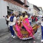 Virgen de La Merced recorrió las principales calles de Latacunga.