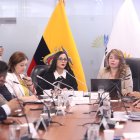 La presidenta correísta de la Asamblea, Viviana Veloz, es la proponente del proyecto.