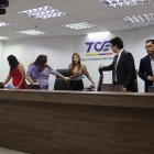 La jueza Ivonne Coloma presidente el Pleno del Tribunal Contencioso Electoral.