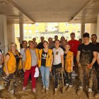 Delegación. Además de la ayuda que se ofrece a compatriotas, se ha gestionado la ayuda de voluntariado y la entrega de artículos de limpieza.