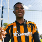 Óscar Zambrano llegó a Hull City de la Championship (segunda división de Inglaterra) a finales de junio de 2024