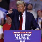 El expresidente y candidato republicano Donald Trump (2017-2021).