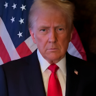 Captura de imagen tomada de un video de la cuenta oficial en X del expresidente Donald Trump.