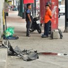 El hecho ocurrió en la intersección de la avenida Quito y Manabi.
