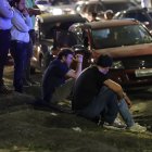 El consejero Augusto Verduga en la escena del crimen de Jimmy Ruiz.