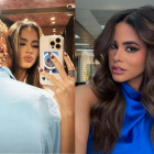 L foto fue publicada en las historias de Instagram de la modelo.