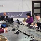 El Pleno del Consejo de la Judicatura, presidido por Mario Godoy.