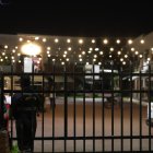 En una plaza comercial de la av. León Febres Cordero se cometió un crimen.