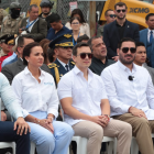 Al evento de la Prefectura del Guayas asistieron autoridades nacionales, entre estas el presidente Daniel Noboa.