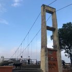 Situación. El martes 12 de noviembre se cerrará este puente colgante.