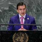 El presidente de Ecuador, Daniel Noboa, en una foto de archivo.
