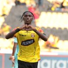 Alen Obando marcó uno de los goles para Barcelona en el partido ante Cumbayá en el Monumental