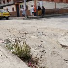 Obras. El mal estado de las vías preocupa a los moradores del barrio Cochabamba