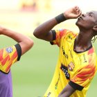 Allen Obando se mandó un doblete ante Cumbayá.