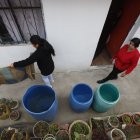 Los barrios del centro y sur de Quito se ven afectados por los cortes de agua.