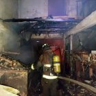 El incendio fue reportado en la ciudadela La Floresta 1