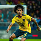 Marco Angulo vistió la camiseta de la selección ecuatoriana de fútbol