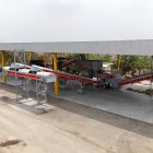 Esta estación, ubicada a las afueras de la cabecera cantonal, extenderá la vida útil del relleno sanitario hasta 40 años más.