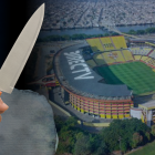 El periodista fue aparentemente intimidado con un arma cortopunzante.