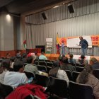 Agenda. La Contra - Cumbre presentó su planificación de actividades en la ciudad de Cuenca.