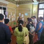 Estudiantes y docentes crearon un espacio público de reflexión